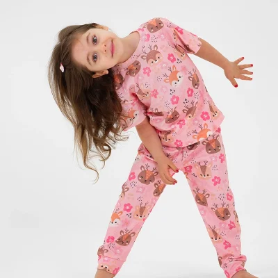 لباس خانگی بچه گانه طرح گوزن