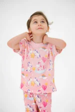 لباس دخترانه طرح یونیکرن
