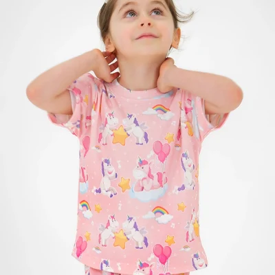 لباس دخترانه طرح یونیکرن
