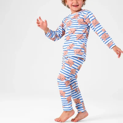 بلوز و شلوار تدی راه راه