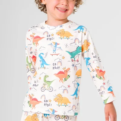 ست خانگی بچه گانه طرح دایناسور