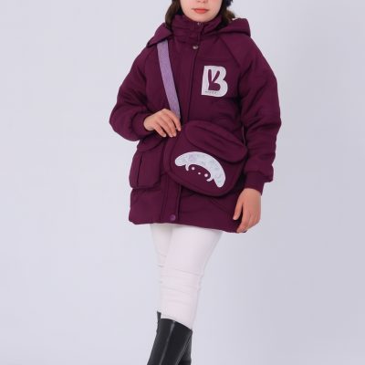 کاپشن دخترانه شیک و کیفدار