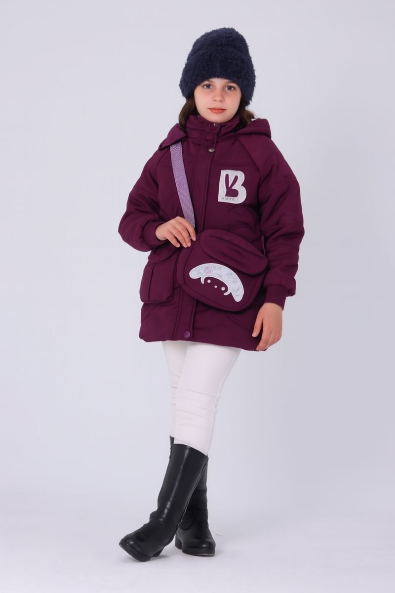 کاپشن دخترانه شیک و کیفدار