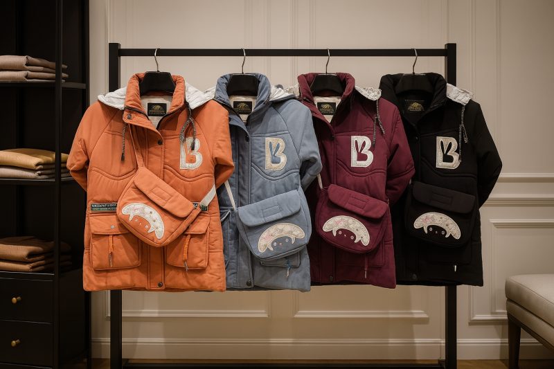 کاپشن خرگوش کیفدار - تصویر 2