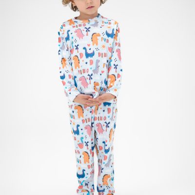 بلوز و شلوار یونی سکس دایناسور کوچولو