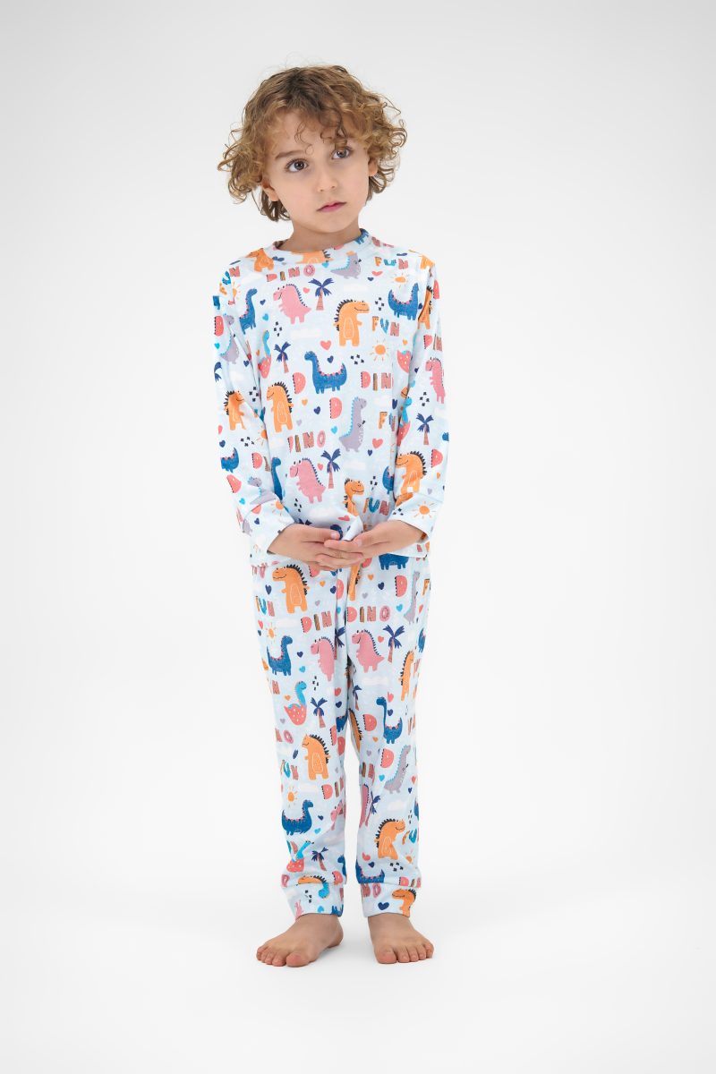 بلوز و شلوار یونی سکس دایناسور کوچولو