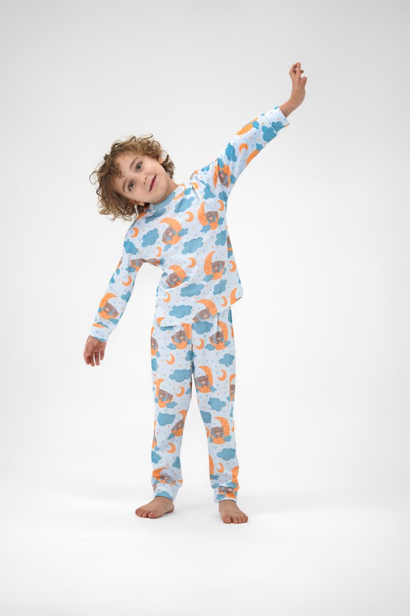 لباس خواب یونی سکس طرح خرس و ماه