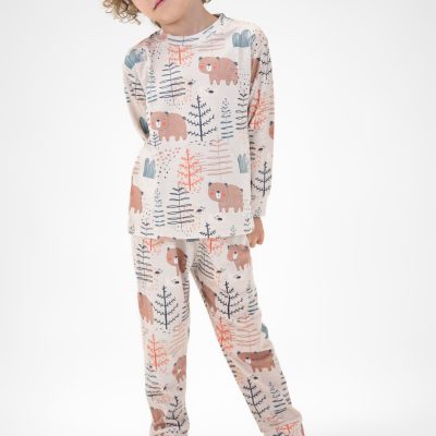 بلوز و شلوار طرح خرس گریزلی