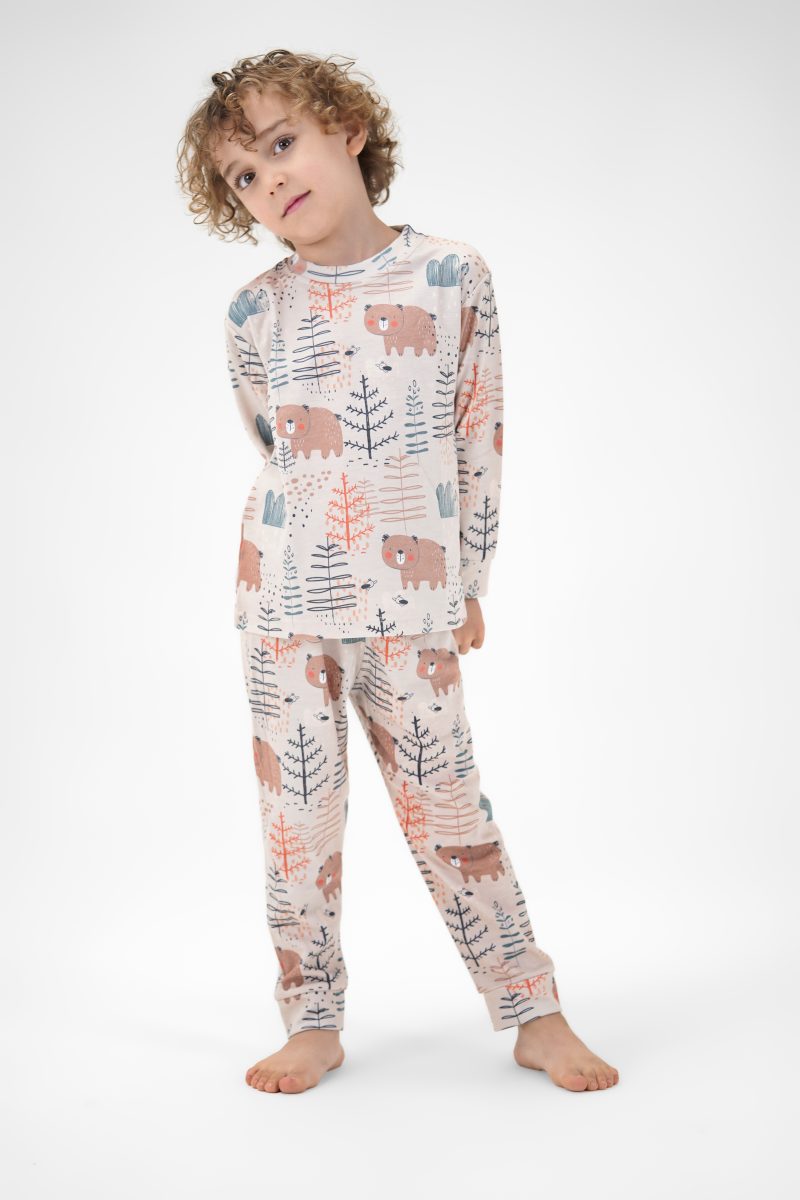 بلوز و شلوار طرح خرس گریزلی