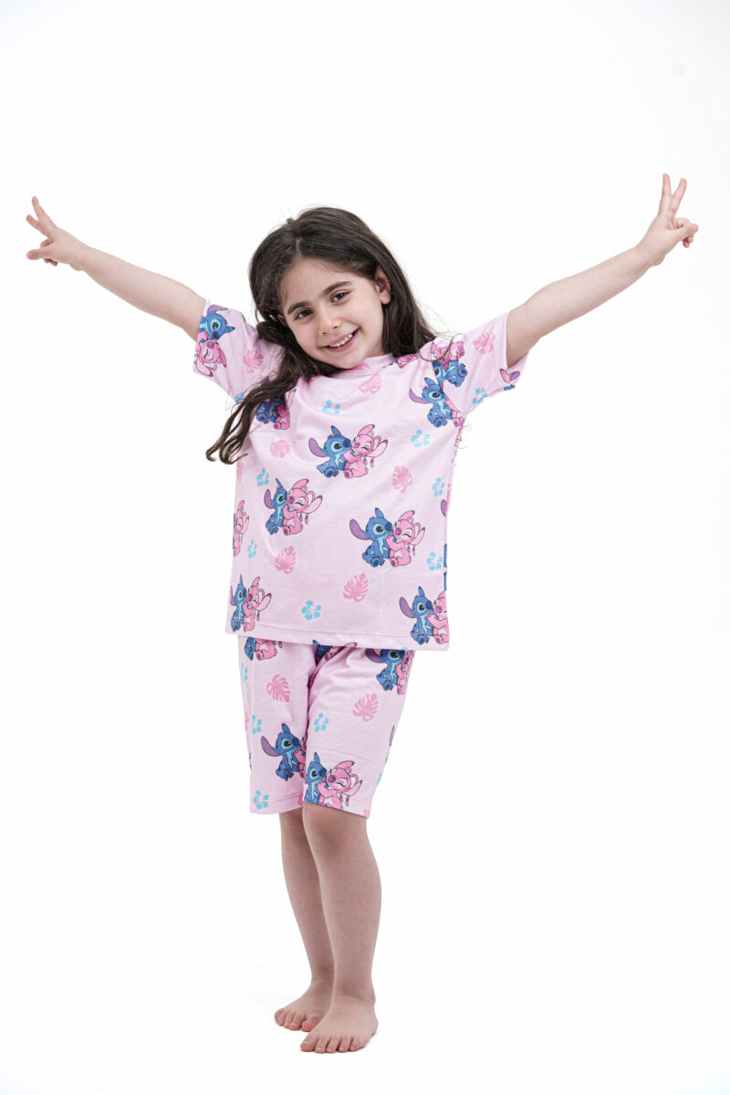 t-shirt shalvarak (7) تیشرت شلوارک دخترانه