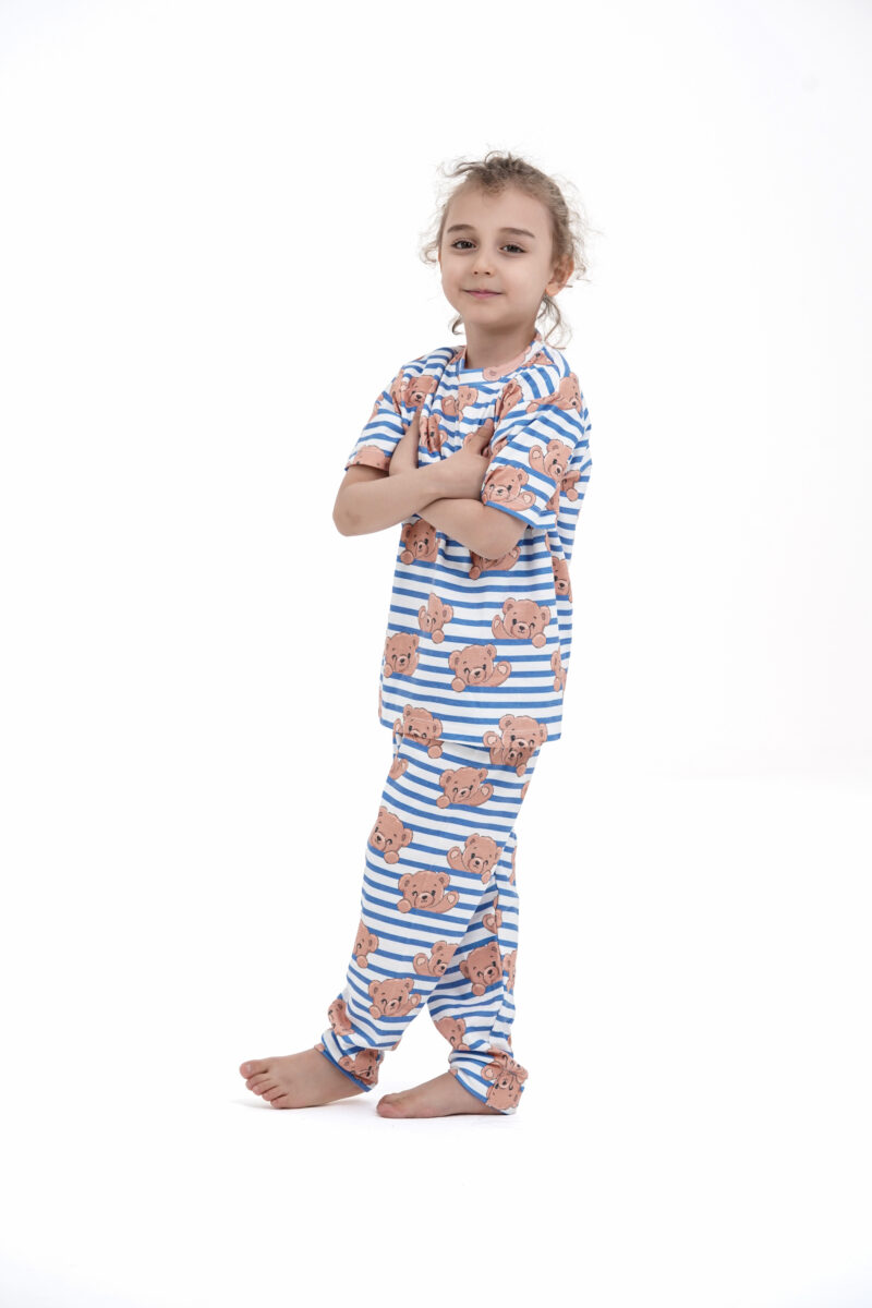 tedi rah rah (2) تیشرت شلوار تدی راه راه